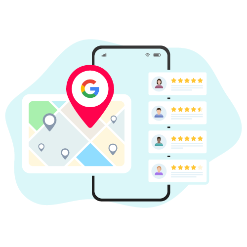Google Maps Local Area SEO Graphic
