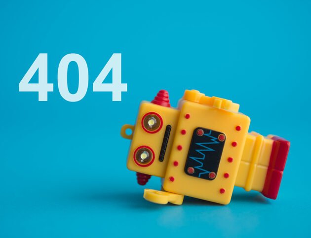 Impact of cheap website design ireland - 404 pages