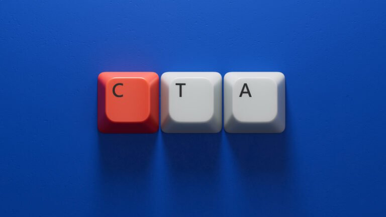 Call To Action CTA buttons from a keyboard