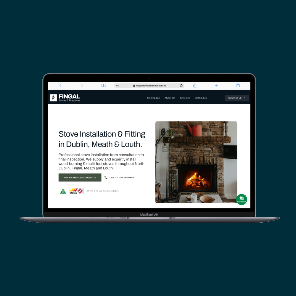 fingal-stoves-website-design-laptop-mockup